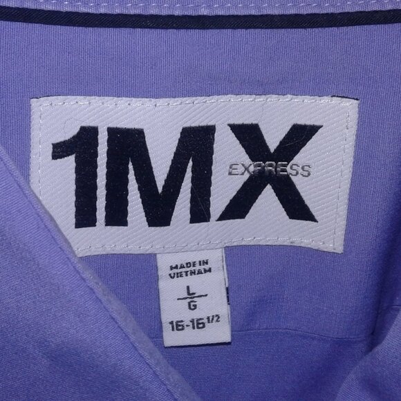 Express 1MX extra slim fit  mens shirt - Picture 2 of 3